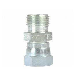 5 vnt - Hidraulinė jungtis - tiesi AB M12x1.5 - M16x1.5 6L/10L seno tipo kūgis be O žiedo - HS141