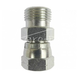 5 vnt - Jungtis - hidraulinė jungtis - tiesi AB 1/4" - M18x1.5 12L - HS161