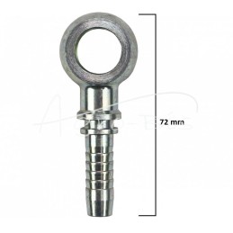 5 vnt - Hidraulinė jungtis - kilpelės antgalis RNM P01 DN10 M16X1.5 - RNMDN10M16X1,5