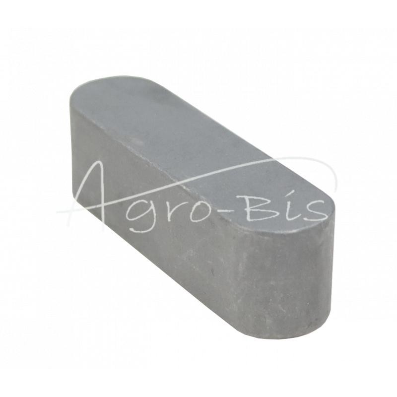 5 vnt - Prizminis raktas 14x15x50 DIN 6885 plienas C45 MORGA - 14x15x50M