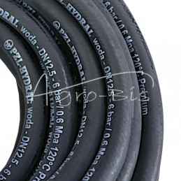 5 vnt - Žarna aušinimo ir karšto vandens sistemoms - EPDM DN12.5 - 6 bar / 0.6 Mpa 120°C - 20m Premium HYDRAL - 12.5UCH20H