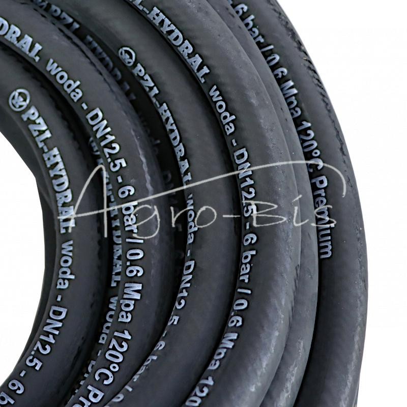 5 vnt - Žarna aušinimo ir karšto vandens sistemoms - EPDM DN12.5 - 6 bar / 0.6 Mpa 120°C - 20m Premium HYDRAL - 12.5UCH20H