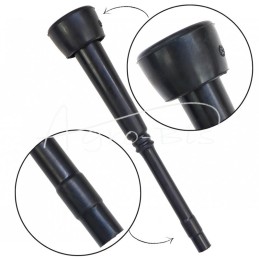 4 vnt - Spenio įklotas FI-8mm lygus , parduodamas 4 vnt. rinkiniuose, skirtas ZAGRODA melžimo aparatui - 8305020418ZA