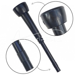 4 vnt - Spenio įklotas FI-10mm lygus , parduodamas 4 vnt. rinkiniuose, skirtas ZAGRODA melžimo aparatui - 83050204110ZA