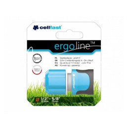 5 vnt - Greito prijungimo jungtis – ERGO 1/2" pralaidinė - 53-130