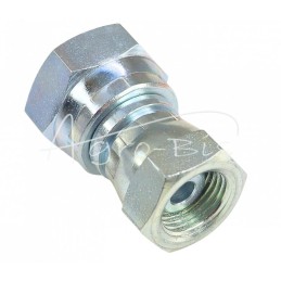 5 vnt - Hidraulinė jungtis - tiesi, moteriška AA jungtis, M22x1.5 - M16x1.5, 15L/10L, seno tipo kūgiai be O žiedo - HS210