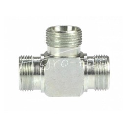 5 vnt - Hidraulinės jungties trišakis M22x1.5 15L - HS42