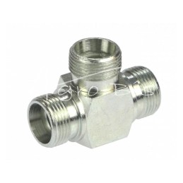 5 vnt - Hidraulinės jungties trišakis M22x1.5 15L - HS42