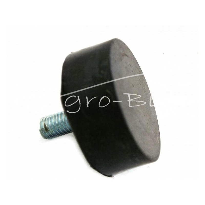 5 vnt - Universalus guminis bamperis 40X15, vienas varžtas M8, 40 H-15 - ODB40X15