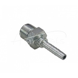 5 vnt - Hidraulinė jungtis - AGN DN6 antgalis, NPTF 3/8" išorinis sriegis - 6077.0806