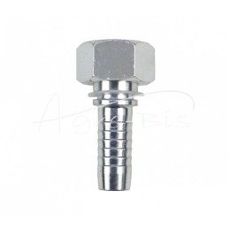 5 vnt - Užlenktas metrinis tiesus vidinis sriegis DKOL DN16 18L M27x2 Premium HYDRAL - DKOLDN16M27x2H