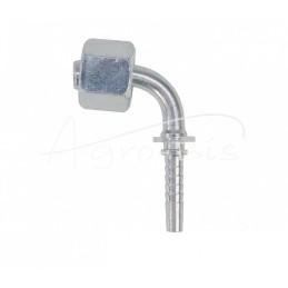 5 vnt - Hidraulinė jungtis DKOS 90° DN06 10S M18x1.5 sunki Premium HYDRAL - DKOS90DN06M18x1.5H