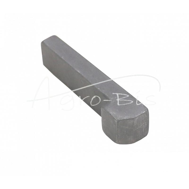 5 vnt - Nosies pleištas 13x8x50 DIN6887 plienas C45 MORGA . - 13x8x50NM