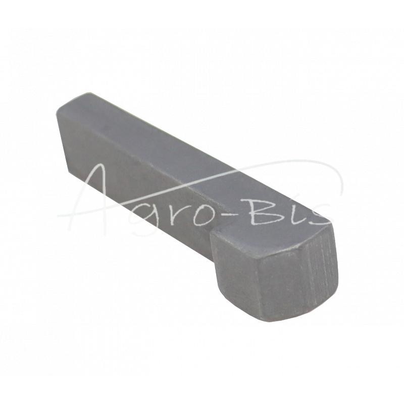 5 vnt - Nosies pleištas 13x8x45 DIN6887 plienas C45 MORGA - 13x8x45NM