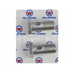 5 vnt - Hidraulinis kilpinis varžtas perpildymo jungčiai M18x1,5x41,5/48 8091.030080 banjo tipo HYDRAL - 8091030080H