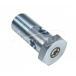 5 vnt - Hidraulinis kilpinis varžtas perpildymo jungčiai M18x1,5x41,5/48 8091.030080 banjo tipo HYDRAL - 8091030080H