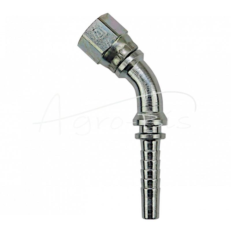 5 vnt - Hidraulinė jungtis - galas 45 IGJ DKJ DN06 1/2" 6046.91.0600 - IGJ45DN612