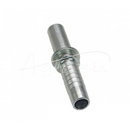 5 vnt - Hidraulinė jungtis - plono vamzdžio antgalis BEL DN10 L30 6061.0810 standžiam vamzdžiui - BELDN10L30