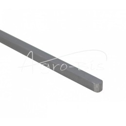 5 vnt - Prizminis raktas 6x6x500 DIN 6885 plienas C45 MORGA - 6x6x500M