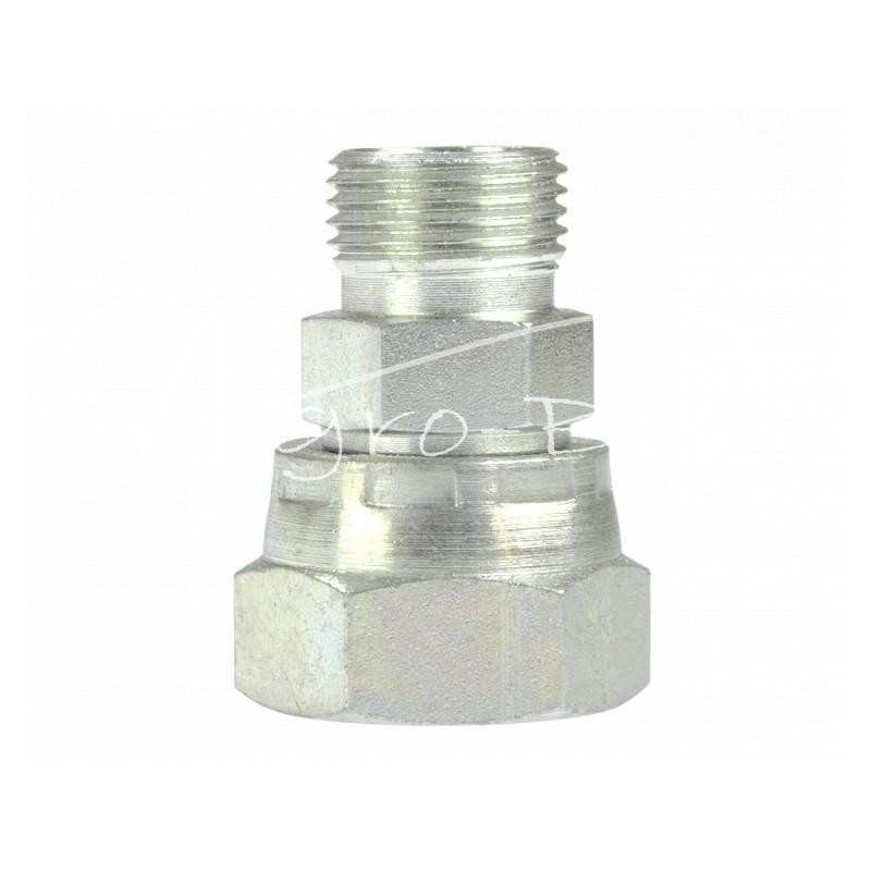 5 vnt - Hidraulinės jungties jungtis – tiesi AB M20x1.5 - M18x1.5 12S/12L - HS114