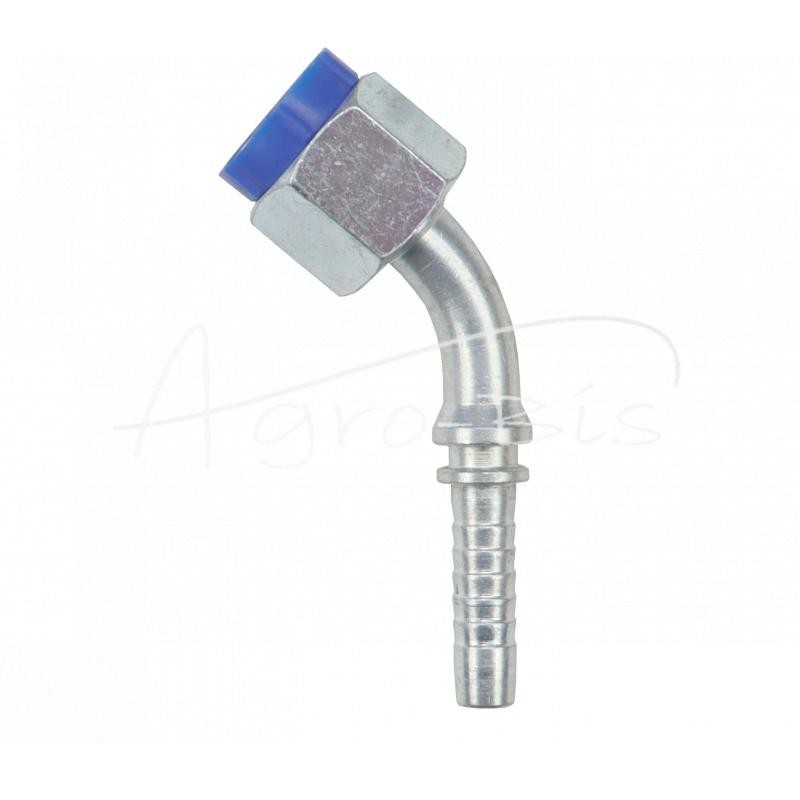 5 vnt - Hidraulinė jungtis DKOS 45° DN08 10S M18x1.5 sunki HYDRAL - DKOS45DN08M18x1.5SH