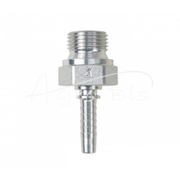 5 vnt - Hidraulinės jungties antgalis AGR DN08 1/2" BSP S22 Premium HYDRAL - AGRDN08G1/2H