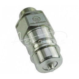 5 vnt - Hidraulinės greitos jungties kištukas M18x1.5 išorinis sriegis EURO HYDRAL - HP102L1218H