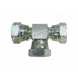 5 vnt - Jungtis – hidraulinė jungtis – AAA 1/4 colio trišakis - HS404