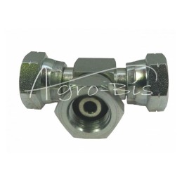 5 vnt - Jungtis – hidraulinė jungtis – AAA 1/4 colio trišakis - HS404