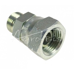 5 vnt - Jungtis - hidraulinė jungtis - tiesi AB 1/2" - M18x1.5 12L - HS168