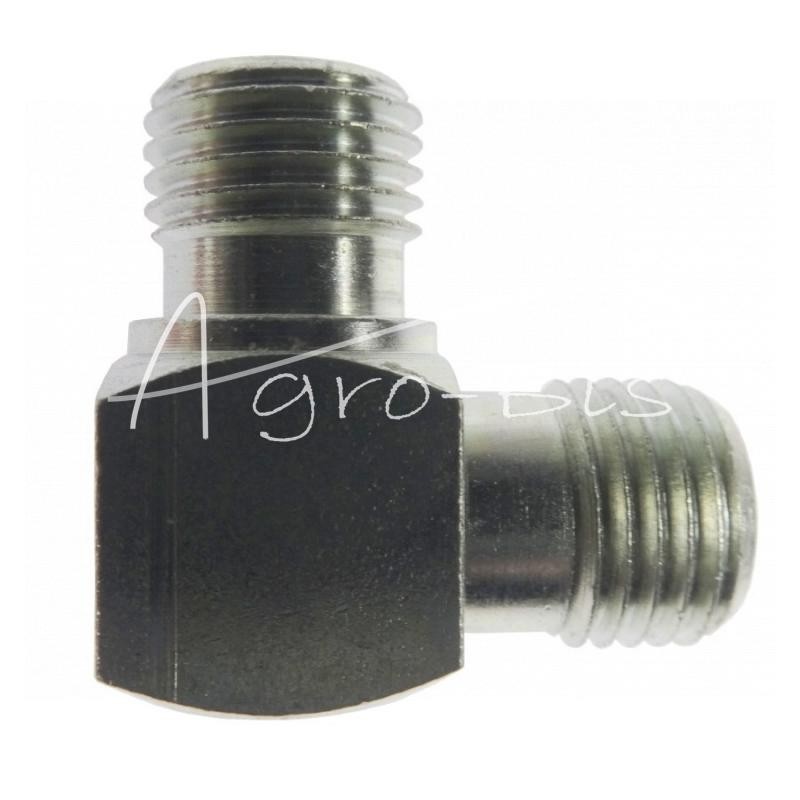 5 vnt - Hidraulinė alkūnė 90 BB 1/4" - 1/4" - HS271