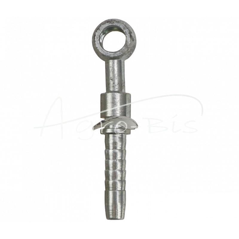 5 vnt - Hidraulinė jungtis - kilpelės antgalis RNM DN06 D08 - RNMDN0608