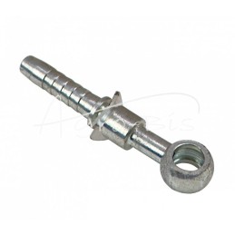 5 vnt - Hidraulinė jungtis - kilpelės antgalis RNM DN06 D08 - RNMDN0608