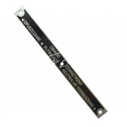 5 vnt - Skirstytuvo atraminės įvorės aliuminio plokštelė Ursus C-360 ARCHIMEDES - 5058272/0