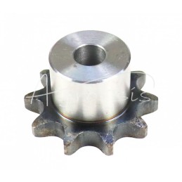 5 vnt - Grūdinto grandinės žvaigruočio su flanšu, stebulės 08B-1 Z-10 išorinis skersmuo 45,9 mm MORGA - S08B110M