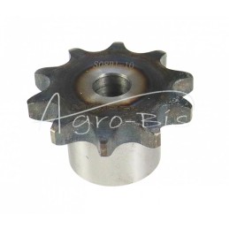 5 vnt - Grūdinto grandinės žvaigruočio su flanšu, stebulės 08B-1 Z-10 išorinis skersmuo 45,9 mm MORGA - S08B110M