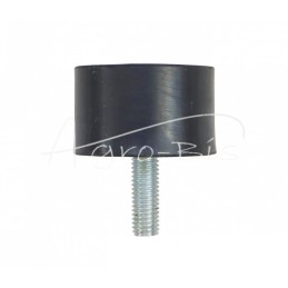 5 vnt - Universalus guminis bamperis 50x30 su vienu M10 varžtu - O50X30