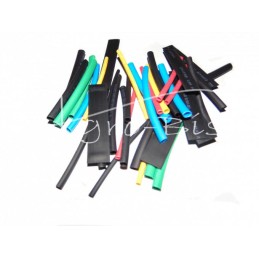 5 vnt - 80 mm Fi-3,4,5,6,8,10 termosusitraukiančių vamzdelių rinkinys, 36 vnt. - A002668