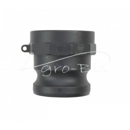 5 vnt - „Camlock“ jungties greito prijungimo kištukas, A tipo, polipropilenas, PP, 2 1/2" x 63 mm, PZL HYDRAL - ZCPA63H