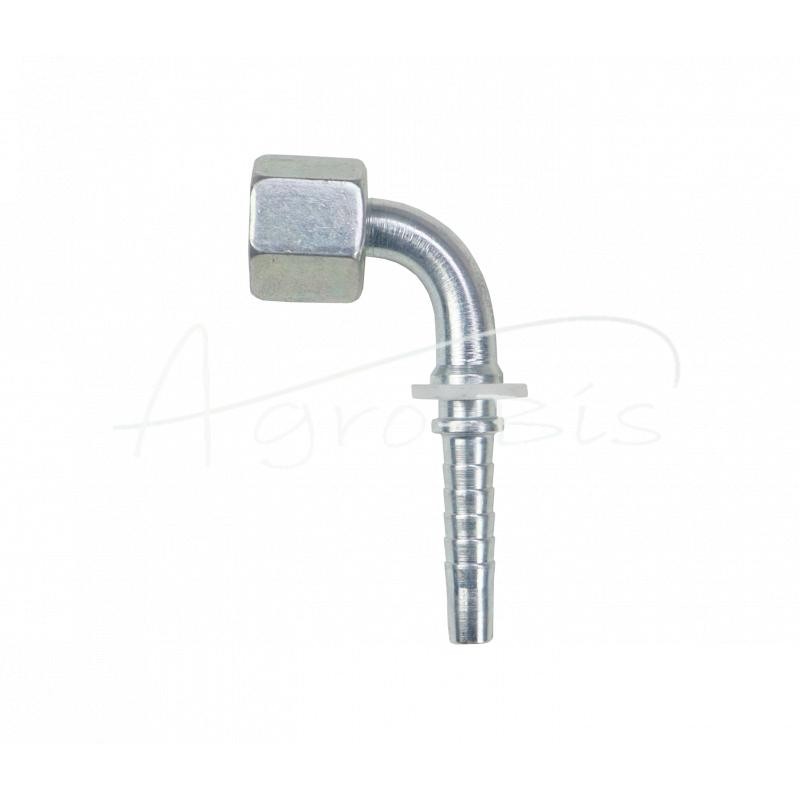 5 vnt - Hidraulinis antgalis ORFS 90° DN06 9/16 - 18 CATERPILLAR Premium HYDRAL - ORFS90DN06G9/16H