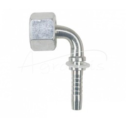 5 vnt - Hidraulinė jungtis DKOS 90° DN08 12S M20x1.5 sunki Premium HYDRAL - DKOS90DN08M20x1.5H