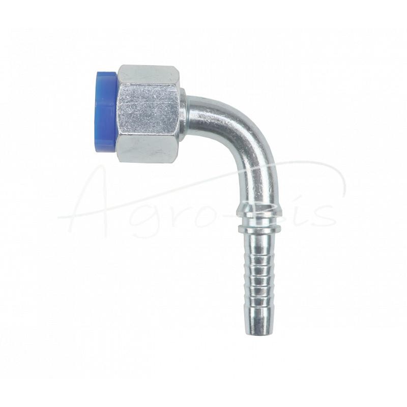 5 vnt - Hidraulinė jungtis DKOS 90° DN10 14S M22x1.5 sunki HYDRAL - DKOS90DN10M22x1.5SH