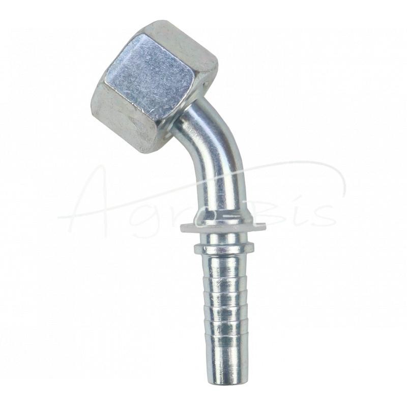 5 vnt - Hidraulinė jungtis DKOS 45° DN10 12S M20x1.5 sunki Premium HYDRAL - DKOS45DN10M20x1.5H