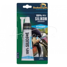 5 vnt - Universalus silikonas 70ml bespalvis S-003 Technicqll - S003