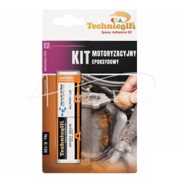 5 vnt - Automobilių klijai epoksidiniai glaistai 35g sujungia metalus E-136 Technicqll - E136