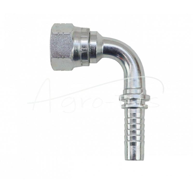 5 vnt - Hidraulinė jungtis - galas 90 IGJ DKJ DN12 7/8 6046.90.1613 - 6046.90.1613