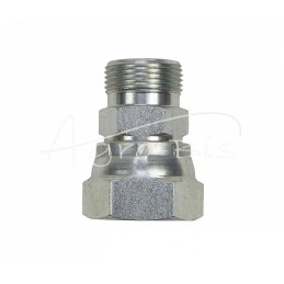 5 vnt - Hidraulinė jungtis - tiesi AB M27x2 - M24x1.5 18L/16S seno tipo kūgis be O žiedo - HS78