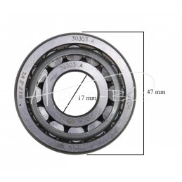 5 vnt - Vienos eilės kūginis ritininis guolis 30303 ZVL - 30303 ZVL