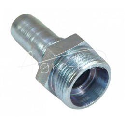 5 vnt - PTFE gofruoto teflono žarnos antgalis DN15, B2 tipas M26x1.5, sunkvežimių žarnos PZL-Hydral - 436