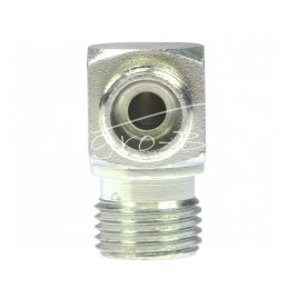 5 vnt - Jungtis - hidraulinė jungtis - alkūnė 90 BB M16x1.5 - M14x1.5 10L/8L - HS257